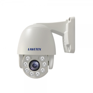 Lavetex Audio PTZ 1080P High Definition H.265 Dome POE infrared IP Camera