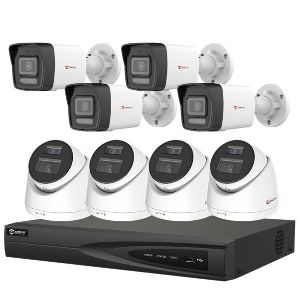 Anpviz 16CH 4K NVR 8MP POE IP Customized Camera Plug&Play System CCTV Outdoor Security Surveillance Kit Remote View H.265 IR 100FT