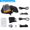 Anpviz 5 Inch 4-in-1 CCTV Monitor Tester, AHD/TVI/CVI/CVBS Coaxial Analog Video Monitor Tester, UTP/PTZ Cable Test for 8MP/5MP/4MP/1080P Analog Security Camera, VGA DC12V Output Camera Portable CCTV Tester - Image 4