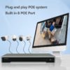 Anpviz 12MP 32CH H265+ 8SATA interface Max 112TB capacity AI Motion Detection 4K video output Network Video Recorder - Image 2