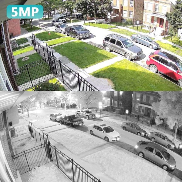 Anpviz 5MP Bullet POE IP Camera with Mic/Audio, 2.8mm Lens Security Camera for Outdoor Indoor, Motion Detection, 98ft IR Night Vision, Up to 256GB MicroSD for 24/7 Recording - Image 4