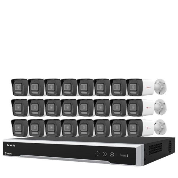 Anpviz 32CH 4K NVR 8MP POE IP Customized Camera Plug&Play System CCTV Outdoor Security Surveillance Kit Remote View H.265 IR 100FT