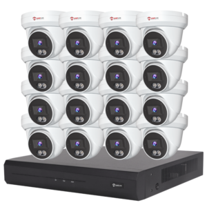 Anpviz NVR 16CH NVR 6MP POE IP Camera System Outdoor CCTV Video Security Surveillance Kit IP66 IR 100ft Humanoid vehicle Detection
