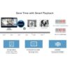 Anpviz 12MP 32CH H265+ 8SATA interface Max 112TB capacity AI Motion Detection 4K video output Network Video Recorder - Image 6
