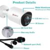 Anpviz 5MP Bullet POE IP Camera with Mic/Audio, 2.8mm Lens Security Camera for Outdoor Indoor, Motion Detection, 98ft IR Night Vision, Up to 256GB MicroSD for 24/7 Recording - Image 6