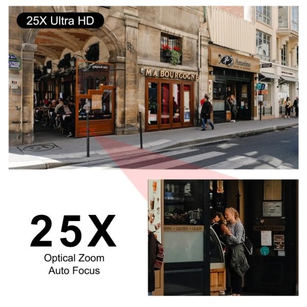 Anpviz 4K POE IP Auto Tracking PTZ Camera Smart Dual Light 20X Optical Zoom AI Human Vehicle Detection Built in Audio IP66 H265+ - Image 4