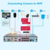 Anpviz 5MP Bullet POE IP Camera with Mic/Audio, 2.8mm Lens Security Camera for Outdoor Indoor, Motion Detection, 98ft IR Night Vision, Up to 256GB MicroSD for 24/7 Recording - Image 2