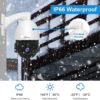 Anpviz 5MP POE PTZ IP Surveillance Camera 20X Optical Zoom, PTZ IP Security Camera Outdoor Indoor with Mic/Audio, Person Vehicle Detection, IR Night Vision, Metal, Pan 360°/Tilt 90°, IP66 Waterproof - Image 2